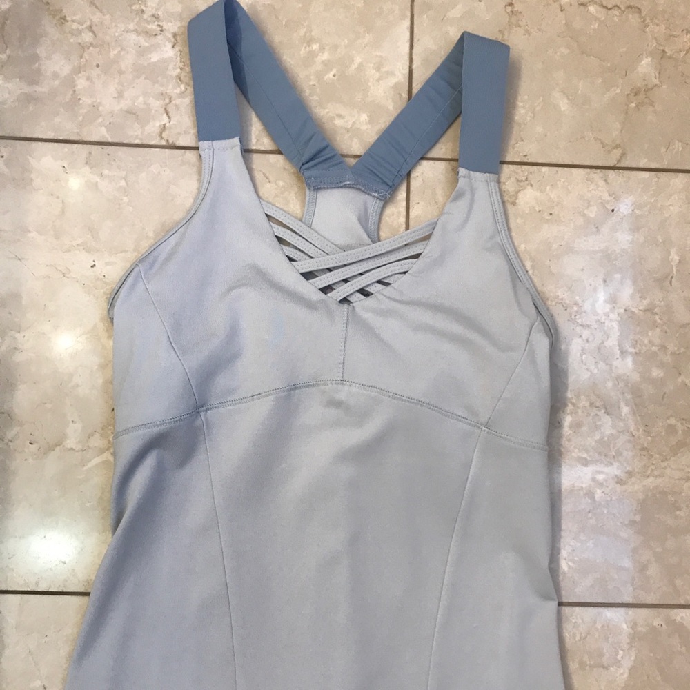 LUCKY IN LOVE * XS 2 - 4 tank gray grey blue